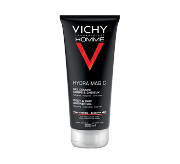 Image VICHY HOMME MAG C GEL DOUCHE CORPS CHEVEUX 200ML