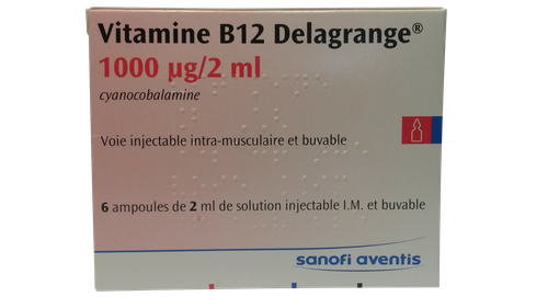 Image VIT B12 1 000MCG/2ML DELAGRAN AMPOULE 6