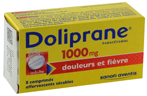 Image DOLIPRANE 1 000MG COMPRIMÉS EFFERVESCENTS SÉCABLES 8