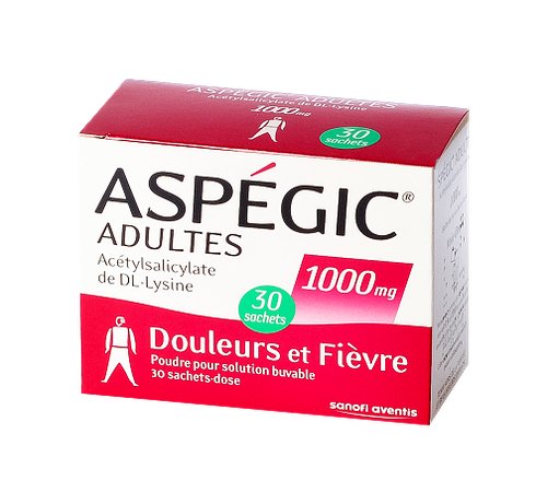 Image ASPEGIC 1000MG ADULTE SACHET 30