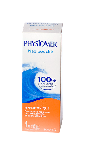 PHYSIOMER HYPERTONIQUE NASAL FLACON 135ML