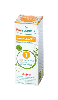 PURESSENTIEL HUILE ESSENTIELLE BIO LAVANDE ASPIC 10ML